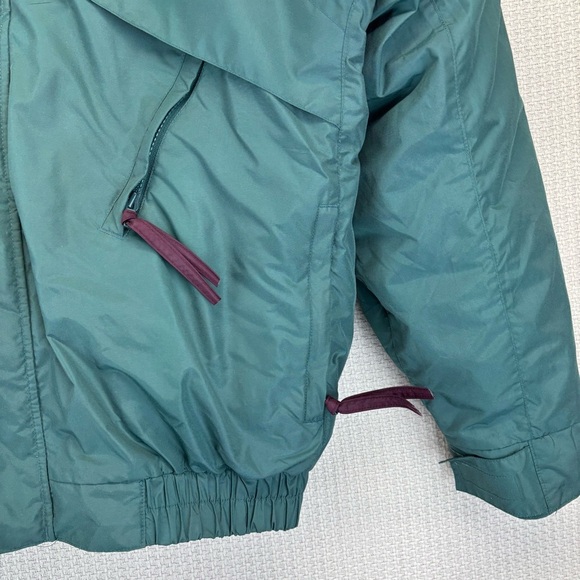 Vtg Columbia Whirlibird 3 in 1 Jacket Men Med Green Full Zip Radial Sleeve Ski - Picture 6 of 11